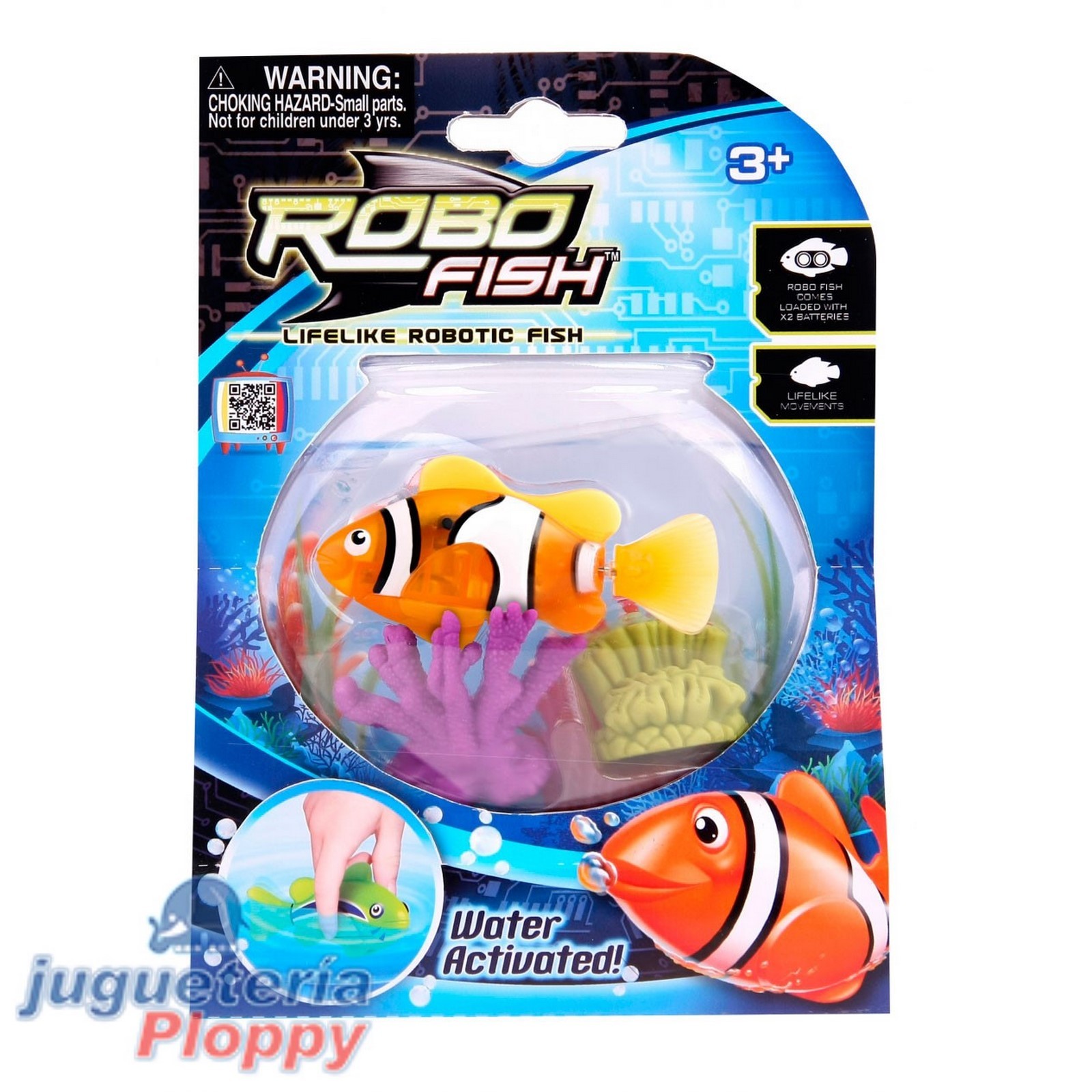 2538 Set Con Pez Y Corales Robot Fish (Tv)