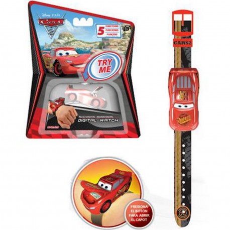 Carj25 Reloj Digital Auto En 3D Cars