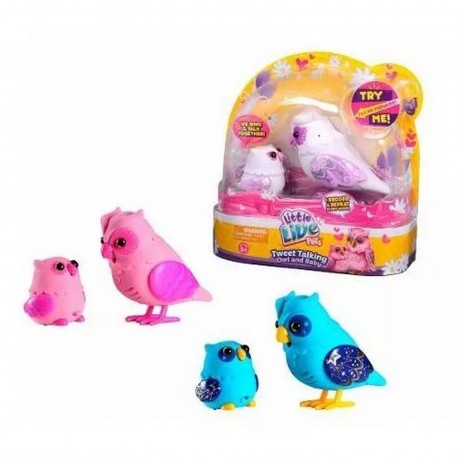 28040 Buho Con Pichon (Tv) Little Live Pets