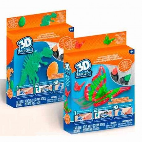 64100 Pack Tematico Para Crear Figuras 3D (Tv) Maker 3D