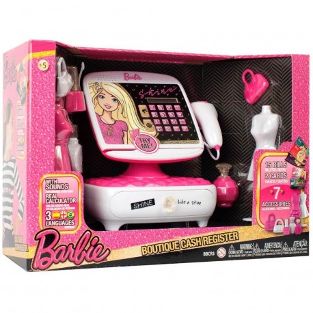 Bbcr3 Caja Registradora Barbie (Tv)