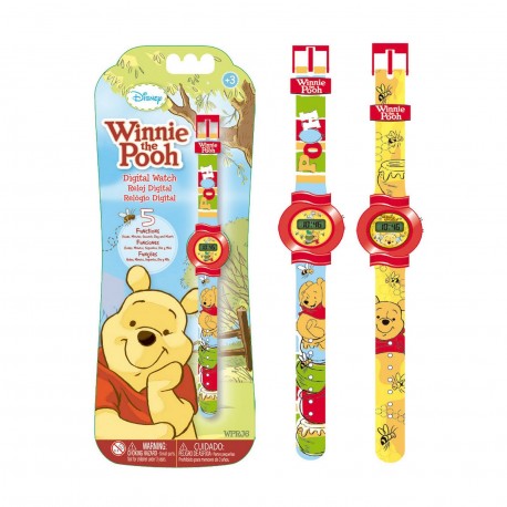 Wprj6 Reloj Pulsera Digital 5 Funciones Winnie Pooh