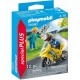 70380 Chicos Con Moto De Carreras Playmobil