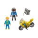 70380 Chicos Con Moto De Carreras Playmobil