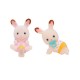 5080Sy Gemelos Conejos De Chocolate Sylvanian Family