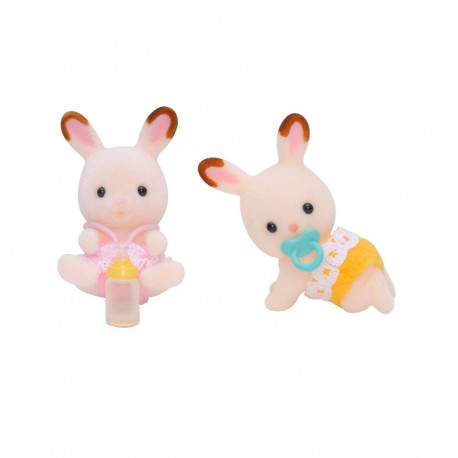 5080Sy Gemelos Conejos De Chocolate Sylvanian Family