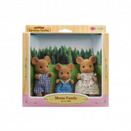 5128Sy Familia Del Raton Sylvanian Family