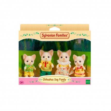 4387Sy Familia De Perros Chihuahua Sylvanian Family
