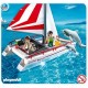 5130 Catamaran Y Delfines