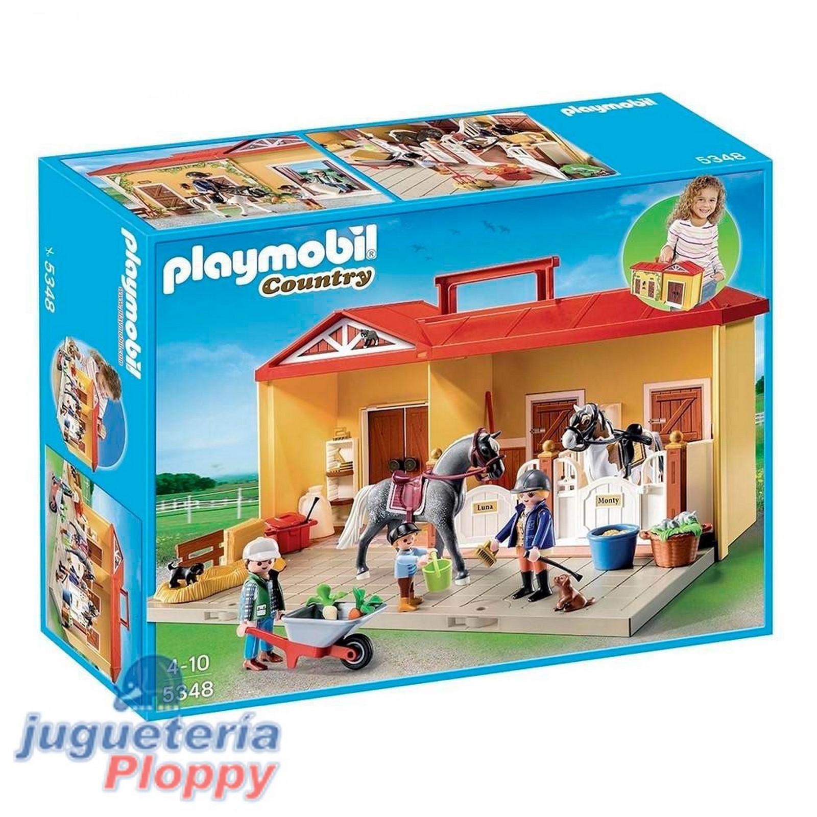 5348 Establo De Caballos Maletin