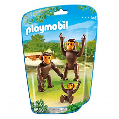 6650 Monos Chimpace Con Su Familia (Tv)