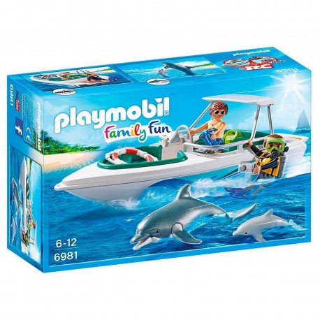 6981 Equipo De Buceo Con Lancha