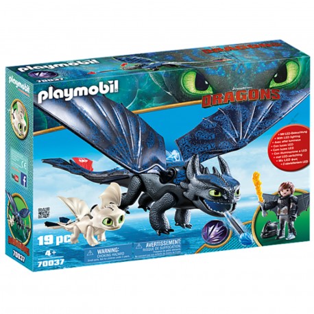 70037 Playset Hipo Y Desdentado - Dragones