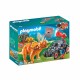 9434 Coche Con Triceratops