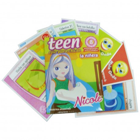 10538 Teen Nicole Exhib X 72 Sobre 8 Cartas
