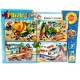 23 Brigada De Servicio 4 Puzzles De 25/40 Piezas