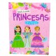 200730-33 Pequeñas Princesas Con Stickers 4 Modelos