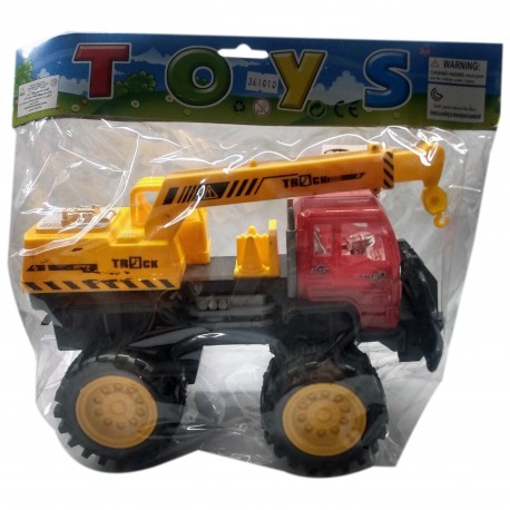 Ab-10022 Camion Construccion Friccion Bolsa