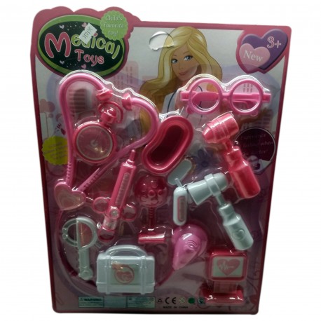 Ab-10451 Juego De Doctor X 12 Piezas Blister