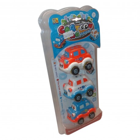 Ba-10921 Juego De Autos X 3 Piezas Blister