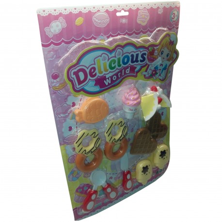 Ab-10530 Juego De Comiditas X 15 Piezas Blister