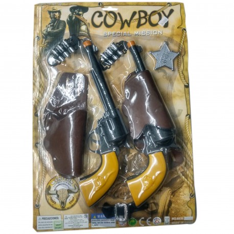 Ab-01422 Juego De Vaquero X 3 Piezas Blister