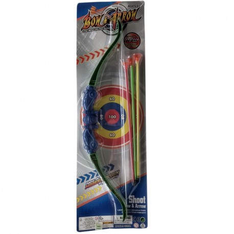 Ba-10780 Arco Y Flecha X 4 Piezas Blister