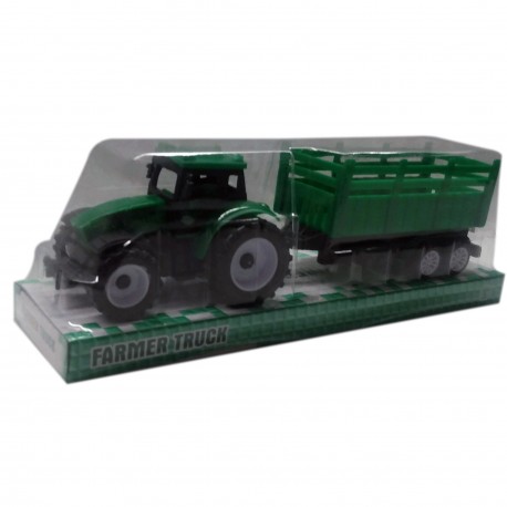 Ab-10371 Tractor C/Acoplado Friccion Burbuja