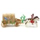 Ba-19549 Indio Diligencia Caballo Bolsa 23X6X9 Cm