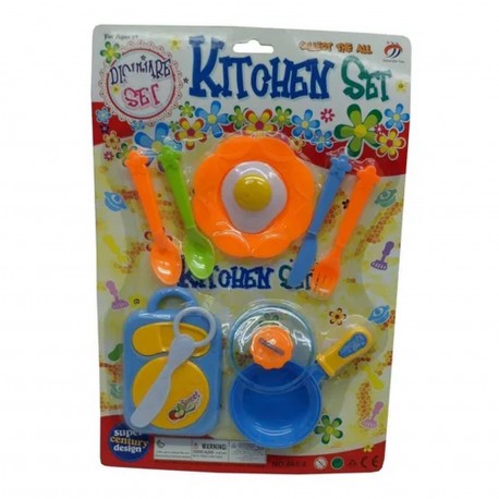 Ba-01252 Juego De Cocina Blister