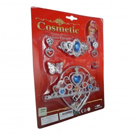 Ba-01500 Corona Princesa Y Accesorios En Blister