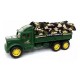 Ba-01739 Camion Militar Con Toldo De Tela A Friccion