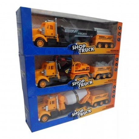 Ba-01877 Camion Construccion Friccion