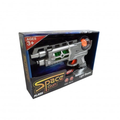 Ba-01870 Pistola Luz Y Sonido En Caja