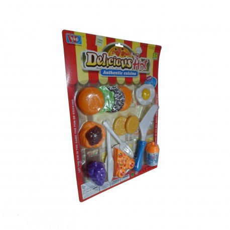 Ba-01881 Juego De Comidas Blister 15 Piezas