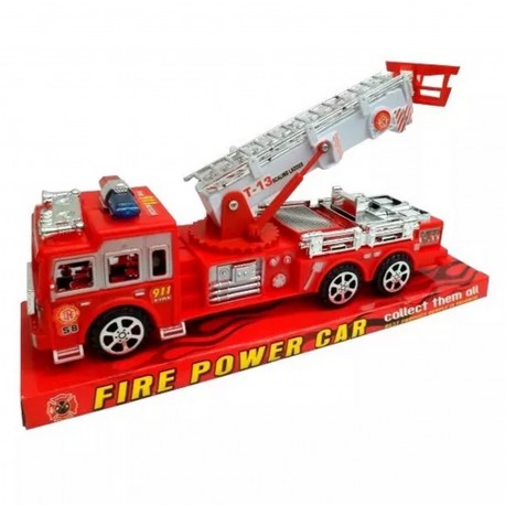 Ba-02001 Camion De Bomberos A Friccion