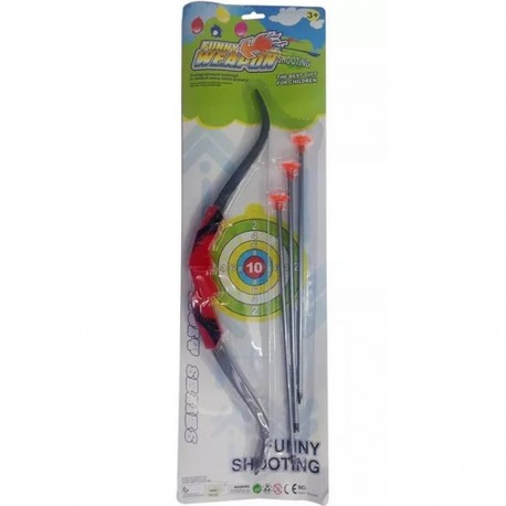 Ab-01547 Arco Y Flecha X 4 Piezas 19X63.5X2.5 Cm