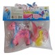 Ab-01369 Pony X 2 Piezas Bolsa 17X11X4 Cm