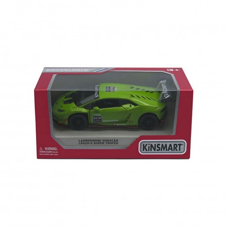 Kt5389W-Lamborghini Huracan Lp620 De Metal 5 Pulgadas Escala 1/32 Kinsmart
