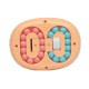 60122 1-8112-Aj781-2Jr-Doble Puzzle Inteligente Con Bolitas 3 Colores