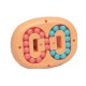60122 1-8112-Aj781-2Jr-Doble Puzzle Inteligente Con Bolitas 3 Colores
