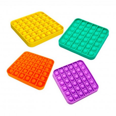 60002 Popit De Silicona Cuadrado 12 X 12 Cm