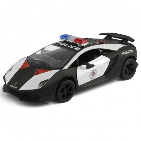 42300 Lamborghini Police 13 Cm Pull Back Escala 1/36