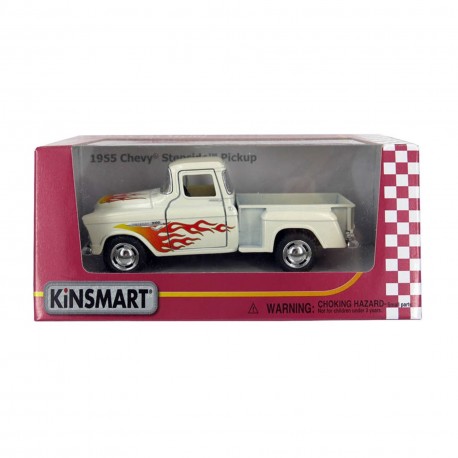 Pu42570 Chevrolet Pick Up Fire 13 Cm Pull Back Escala 1/36