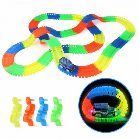 1-20292-Cf1301-Pista De Encastre Glow 220 Pcs