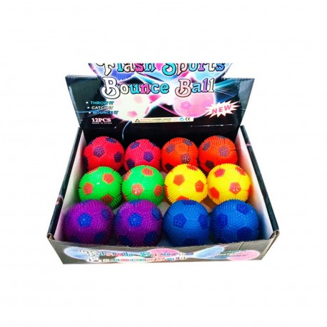 0635-Sy01A-Pelotas De Futbol Con Luz Display X 12 - Precio Por Unidad