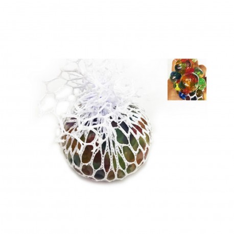 Yy-31-Pelota Anti Con Red Multicolor Display X 12 - Precio Por Unidad