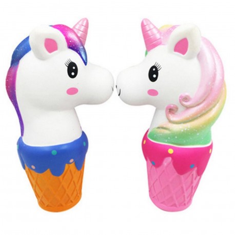 Fimg1441-2-Squishy Unicornio Cucurucho De Helado