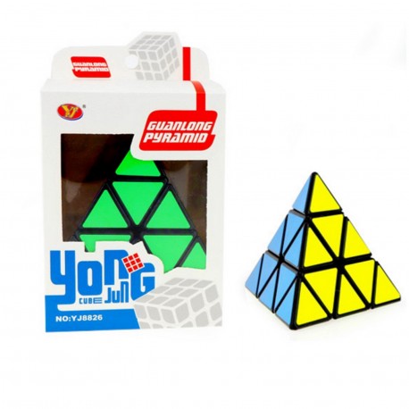 8112-Aj002-11Pg- Cubo Magico Piramide En Caja