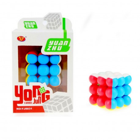 Aj002-6Pg- Cubo Magico Formado Por Esferas En Caja